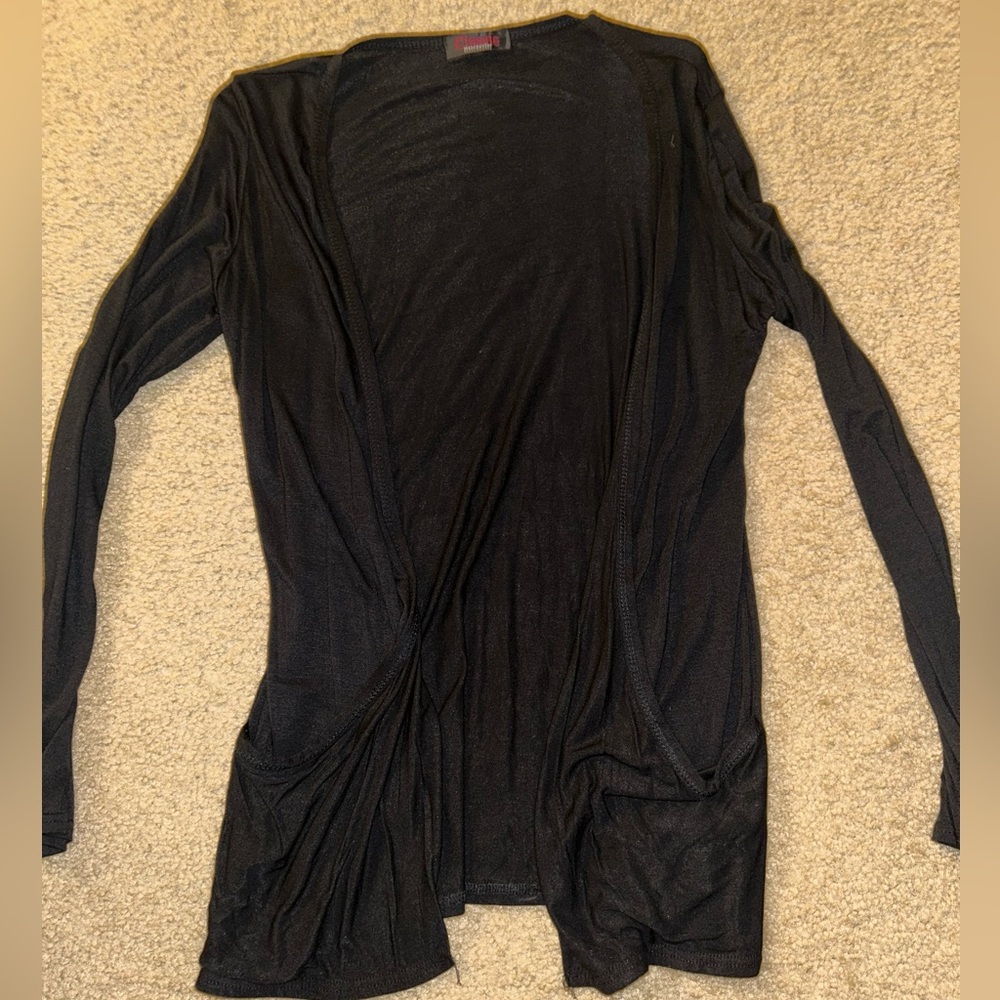 Black Women's cardigan